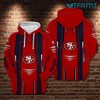 Red All Over Print Hoodie 3D San Francisco 49ers Gift