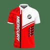 Red Mercury Marine BDA-HT Polo Shirt Ver 1: An Athletic Piece with 3D Print