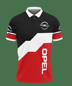 Red Opel Ttt-Hl Polo Shirt Ver 3: The Best Athletic Wear with 3D Print