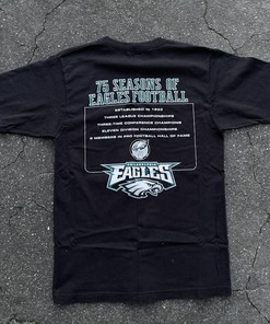 Reebok 75 Seasons of Eagles Football 2007 Hoodie Sweatshirt Awesome Gift for NFL Fans