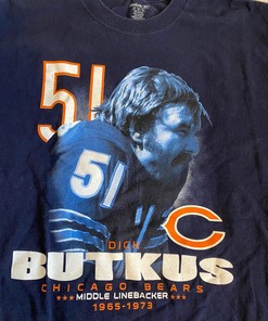 Reebok Chicago Bears Dick Butkus Sweatshirt T-shirt Ideal Gift for NFL Fans