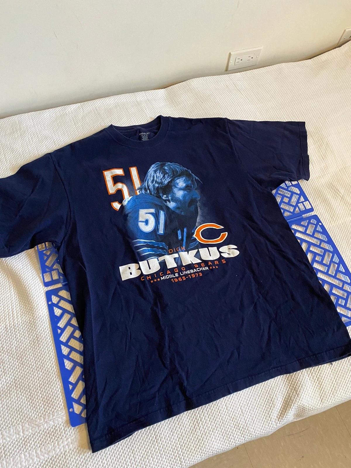Reebok Chicago Bears Dick Butkus Sweatshirt T-shirt Ideal Gift for NFL Fans - Image 2