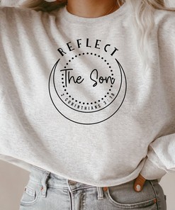 Reflecting the Son Christian Tee - Jesus Scripture Shirt