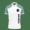 Refreshing in Mint: 3D Printed Brabus Nct-Lt Polo Shirt Ver 1 with Breathable Fabric Design
