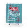 Reindeer Christmas Holiday - Shower Curtain - FREE SHIPPING to get festive