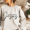 Religious T-Shirt with Jesus Name And Bible Verse Design