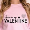 Religious Valentine's Day T-Shirt with Funny Jesus Design