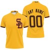 Relive San Diego Padres Golden Era with 1982 Cooperstown Collection Golden Jersey Inspired Polo Shirt
