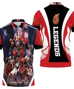 Relive the Glory Days with NBA Legend Michael Jordan 3D Polo Shirt Jersey All Over Print Shirt 3D T-Shirt