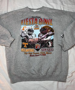 Remember The ‘99 Tostitos Fiesta Bowl With Vintage Style Tennessee Florida State Apparel For Ncaa Fans