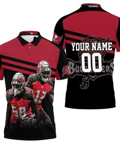 Rep Kwon Alexander and Tom Brady with a 3D Printed Fans Personalized 3D All Over Print Polo Shirt