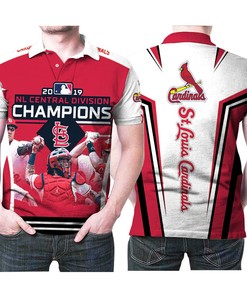 Represent St Louis Cardinals Nl Central Division Champions Legends Mlb Baseball Team 1 Polo Shirt