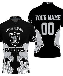 Represent Your Team with Oakland Raiders Fans 3D Personalized Polo Shirt All Over Print