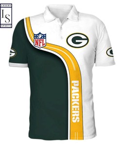Represent your favorite NFL team in our Green Bay Packers NFL Polo Shirt