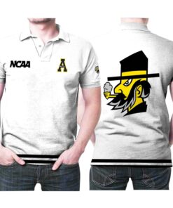 Represent your team with the Appalachian State Mountaineers NCAA Classic White Polo Shirt