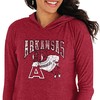 Reserve Collection By Blue 84 Ncaa Womens Cozy Crop Top Vault Hoodie, Hogs Shirt Gifts For Razorbacks Lover