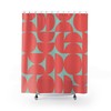 Retro Abstract Art Modern Print Shower Curtain - Perfect Gift Idea for Housewarming