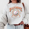 Retro Baltimore Baseball Sweatshirt, Vintage Style Fan Gift Idea