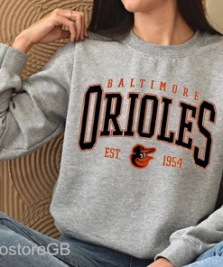 Retro Baltimore Oriole Est 1901 Sweatshirt, T-Shirt, Hoodie, And More