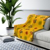 Retro Disney Vibes Sherpa Fleece Blanket - Perfect for Couch or Living Room Decor
