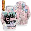 Retro Easter Got Em All Over Print Shoes 3D Hoodie