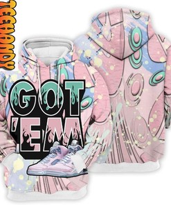Retro Easter Got Em All Over Print Shoes 3D Hoodie