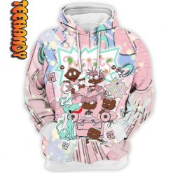 Retro Easter Rugrats Kids Got Em All Over Print Hoodie - Image 2