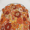 Retro Flower Power Shower Curtain for 70s Hippie Bath Decor