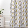 Retro Geometric Shower Curtain | Mid Century Modern Bathroom Decor | Vintage Bath Curtain | Pink