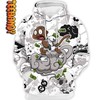 Retro High OG Stage Haze Monkey Tommy Fly All Over Print 3D Hoodie with Retro Monkey Print