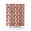 Retro Printed Shower Curtain - Unique Bathroom Decor Gift Idea