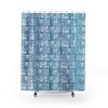 Retro TIKI Shower Curtain for Mid Century Lifestyle Vintage Design