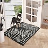 Retro Wooden Guitar Music Lover Area Rug - Non-Slip Noise Reduction Indoor Carpet