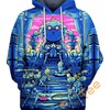 Rick And Morty Lawnmower Dog All Over Print 3D Hoodie