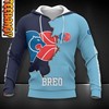 Rio Breogan All Over Print 3D Hoodie with Team Logo