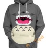 Roaring Totoro Hoodie in 3D Design