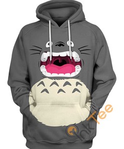 Roaring Totoro Hoodie in 3D Design