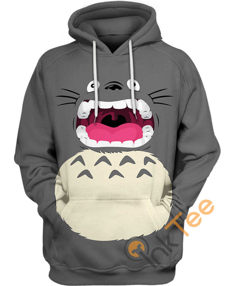 Roaring Totoro Hoodie in 3D Design