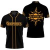 Rock Music Fans Will Love Godsmack Band Logo 3D Polo Shirt in All Over Print and Breathable Fabric