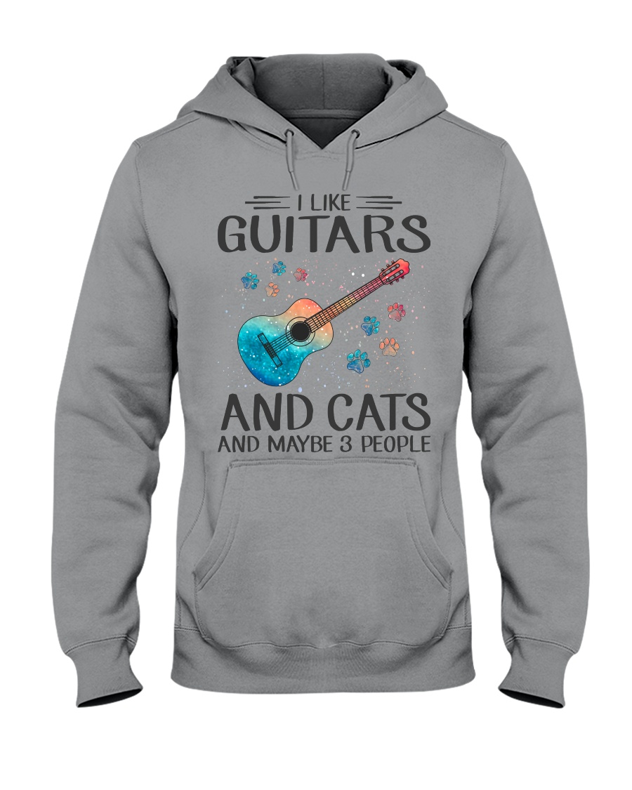 Rock Out With Your Cat Out Hoodie - Great Addition To Your Cat Clothing Collection - Image 2