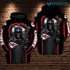Rock the Grim Reaper Hold Logo with a Black KC Chiefs Hoodie 3D