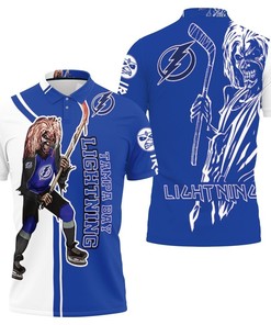 Rock your love for Tampa Bay Lightning with this 3D All Over Print Polo Shirt