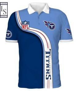 Rock your love for the Tennessee Titans with this stylish NFL Polo Shirt