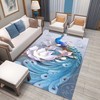 Royal Peacock Print Area Rug - Soft and Durable Floor Carpet for Animal Lovers