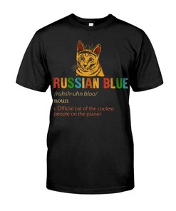 Russian Blue Cat Crewneck Sweatshirt - Stay Cozy With Your Feline Friend