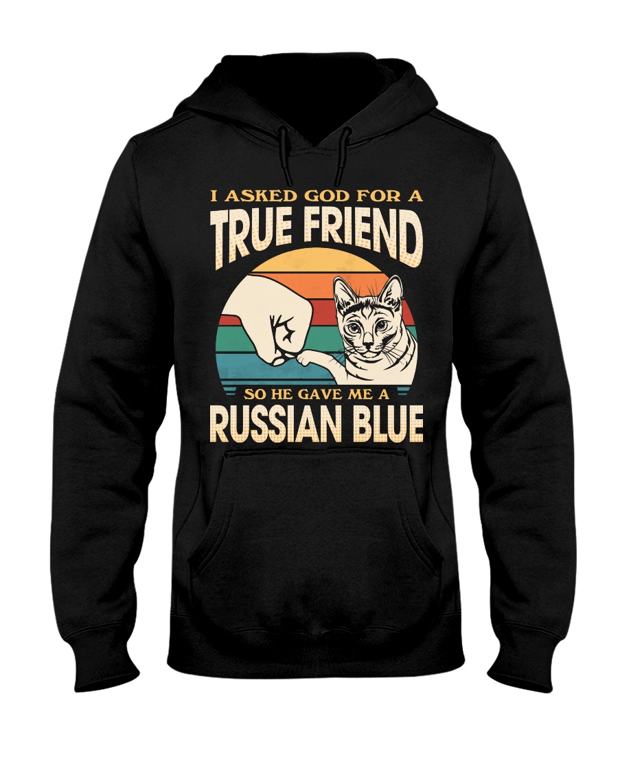 Russian Blue Cat Lover T-Shirt - Official Cat Of The Coolest People Around - Image 2
