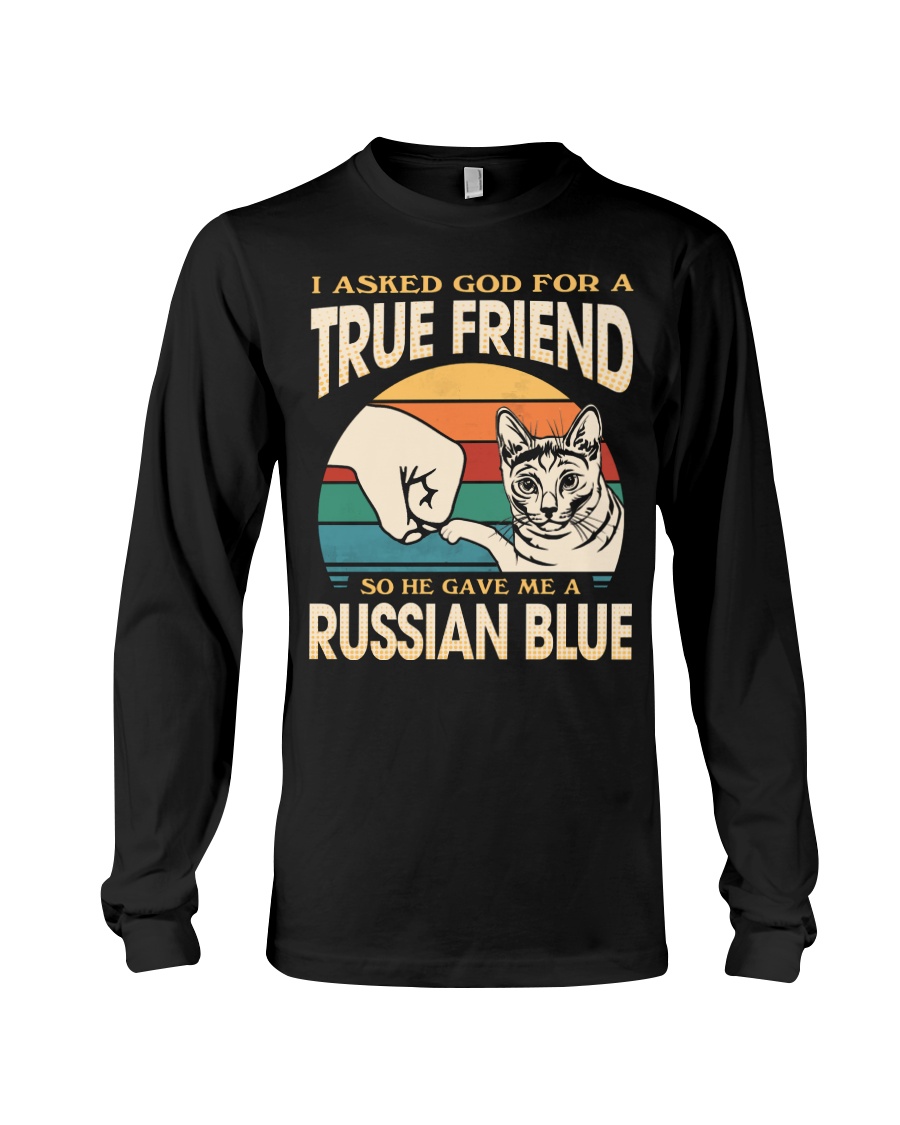 Russian Blue Cat Lover T-Shirt - Official Cat Of The Coolest People Around - Image 3