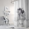 Rustic Bear Woodland Disney Shower Curtain Set for a Primitive Country Bathroom