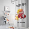 Rustic Country Pumpkin Patch Shower Curtain with Rustic Bath Set