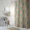 Rustic Deer Woodland Disney Shower Curtain Set for a Rustic Lodge Bathroom Decor